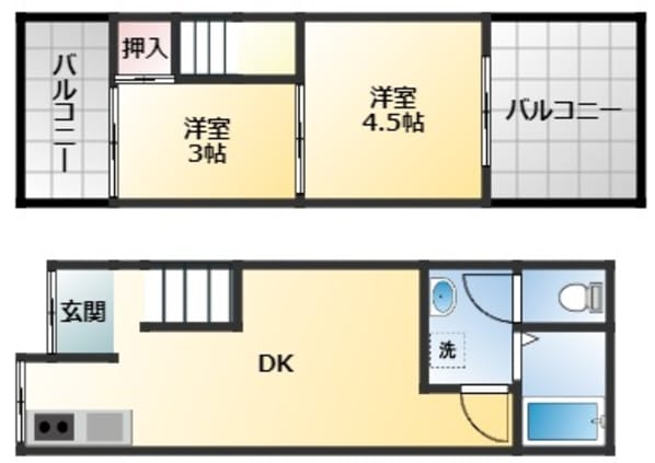 Re-Home河合の物件間取画像